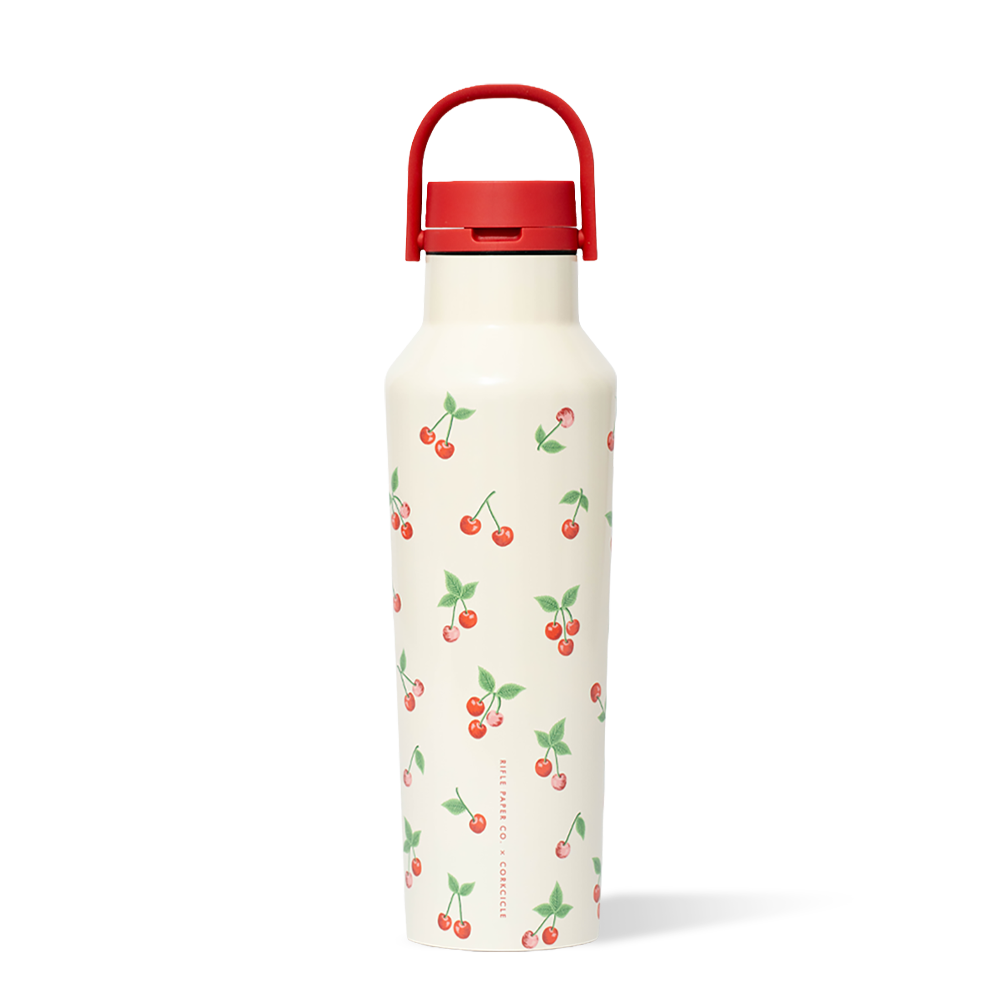 Rifle Paper Co. Sport Canteen - 20oz / Cherries